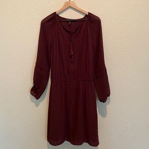 *Final Price* WhiteHouse Black Market Maroon Dress